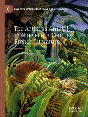 cover image of The Artist as Animal in Nineteenth-Century French Literature
